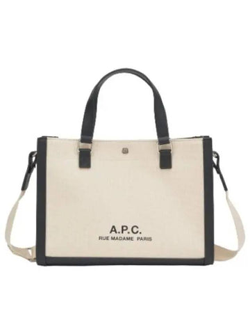 Cabas Camille Tote Bag Black Handbag - A.P.C. - BALAAN 1