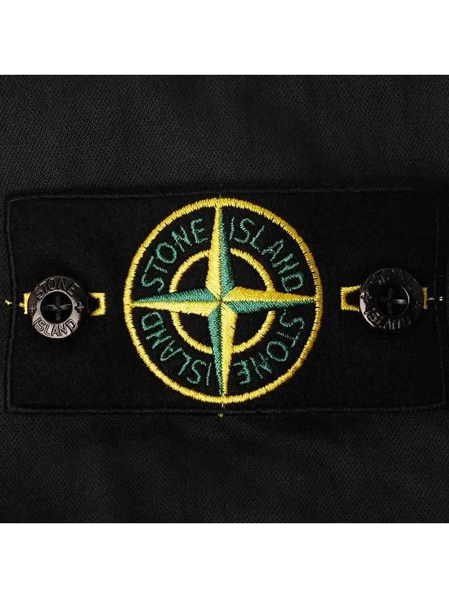 Compass Badge Cargo Straight Pants Black - STONE ISLAND - BALAAN 5