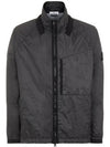 Membrana Zipper Bomber Jacket Black - STONE ISLAND - BALAAN 2