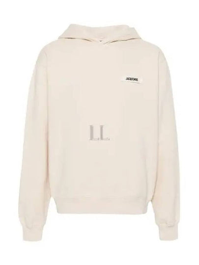 Le Gros Grain Hoodie Beige - JACQUEMUS - BALAAN 2