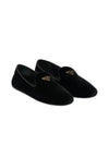 Velvet Loafers Black - PRADA - BALAAN 2