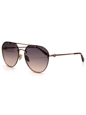 Eyewear Metal Sunglasses Gold - MAJE - BALAAN 1