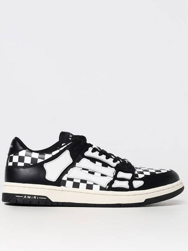 Sneakers Skel Amiri in pelle con motivo check - AMIRI - BALAAN 1