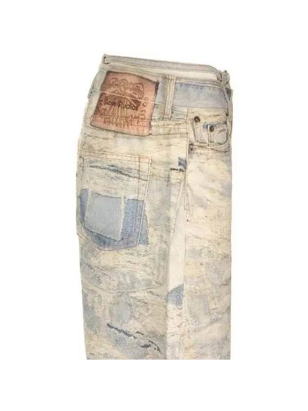 Acne Studios Trompe L Eil Digital Printing Denim C00052 - ACNE STUDIOS - BALAAN 3