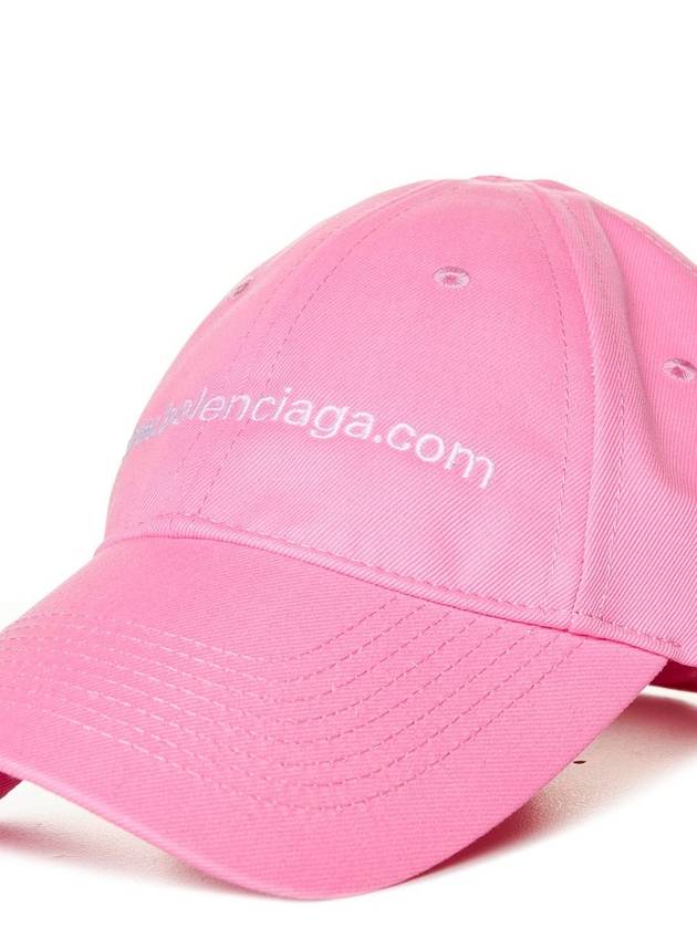 embroid logo ball cap pink - BALENCIAGA - BALAAN 5