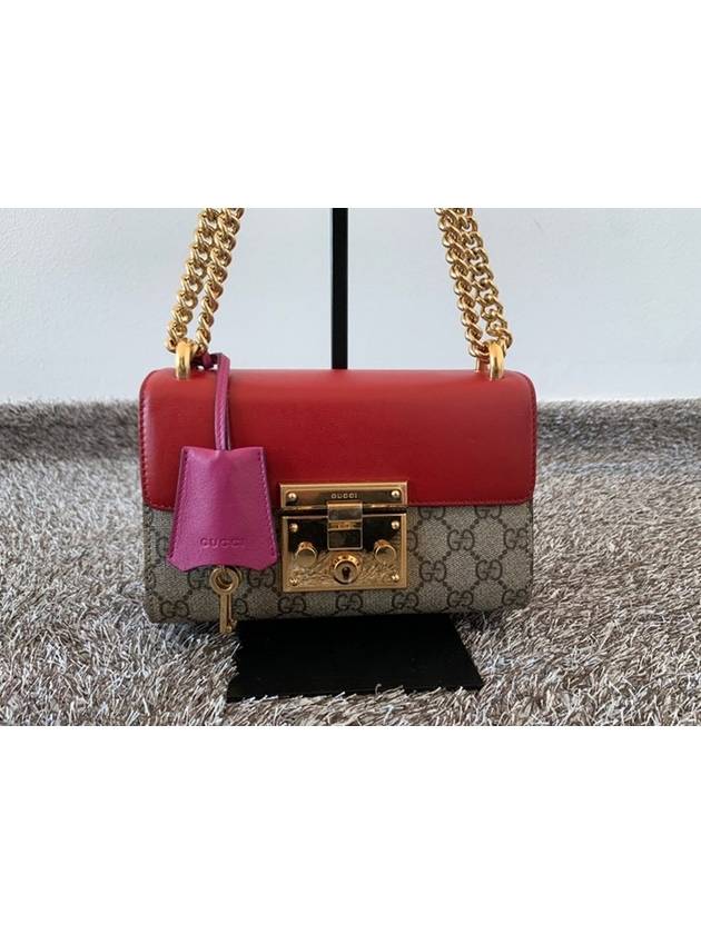 Padlock GG Supreme shoulder bag 409487 - GUCCI - BALAAN 1