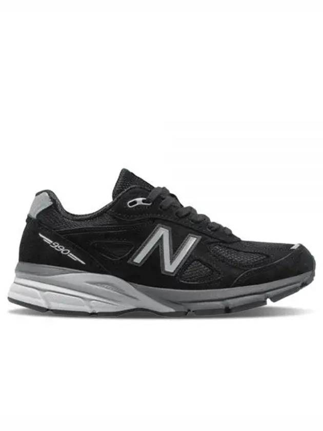 990v4 Low Top Sneakers Black - NEW BALANCE - BALAAN 2