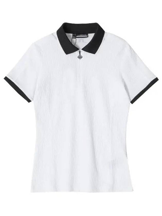 Izara Ribbed Polo Shirt GWJT09001 - J.LINDEBERG - BALAAN 2