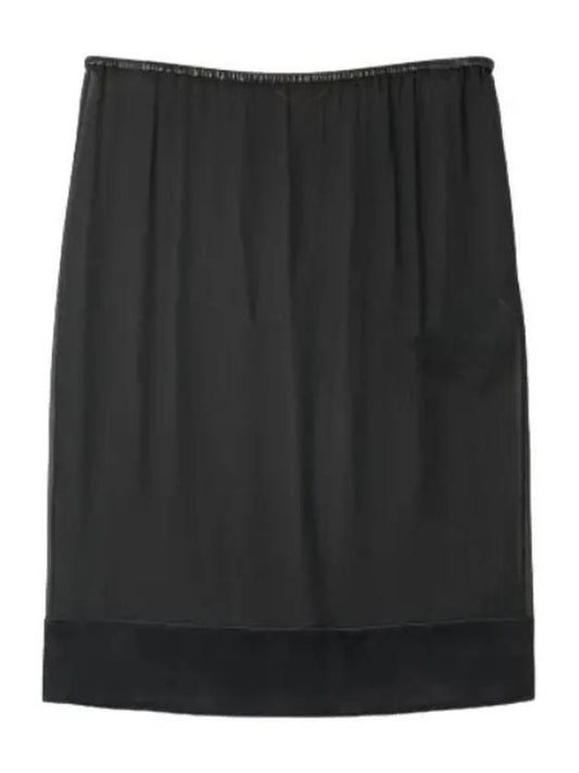 midi skirt black women - SAINT LAURENT - BALAAN 1