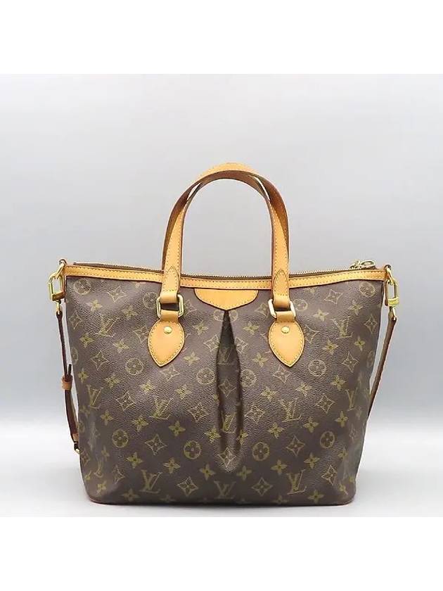 M40145 Monogram Canvas Palermo PM Tote Bag Shoulder Strap 2WAY - LOUIS VUITTON - BALAAN 3