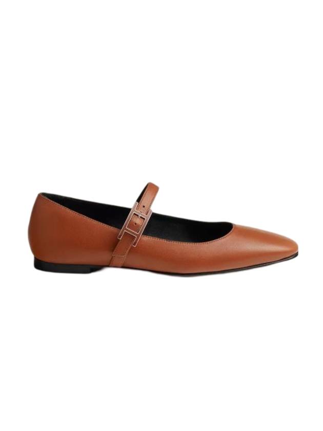 Jane Ballerina Flats Brown - HERMES - BALAAN 1