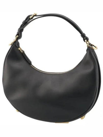 Fendigraphy Small Hobo Shoulder Bag Black - FENDI - BALAAN 2