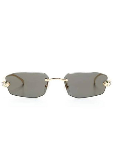 Eyewear Geometric Frame Sunglasses CT0474S - CARTIER - BALAAN 1