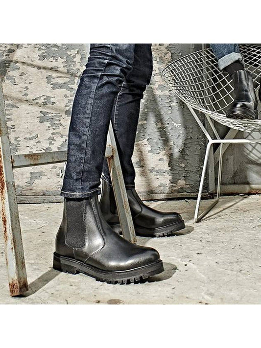 1391 Washcon Cowhide Basic Chelsea Boots Vanta Black - MIAMIPROJECT - BALAAN 2