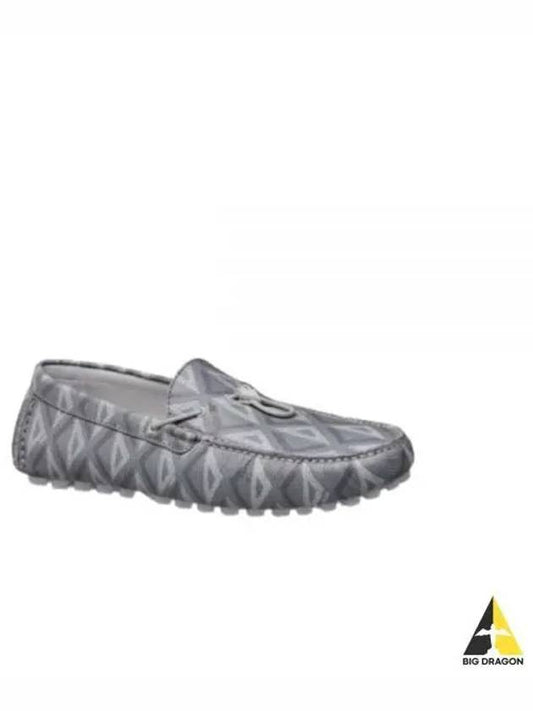 CD Diamond Drawstring Loafers Grey - DIOR - BALAAN 2