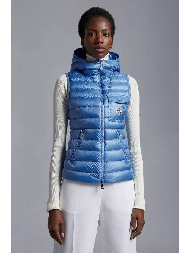 GLYGOS Hooded Padding Vest 093 1A000 28595ZZ 71D - MONCLER - BALAAN 5