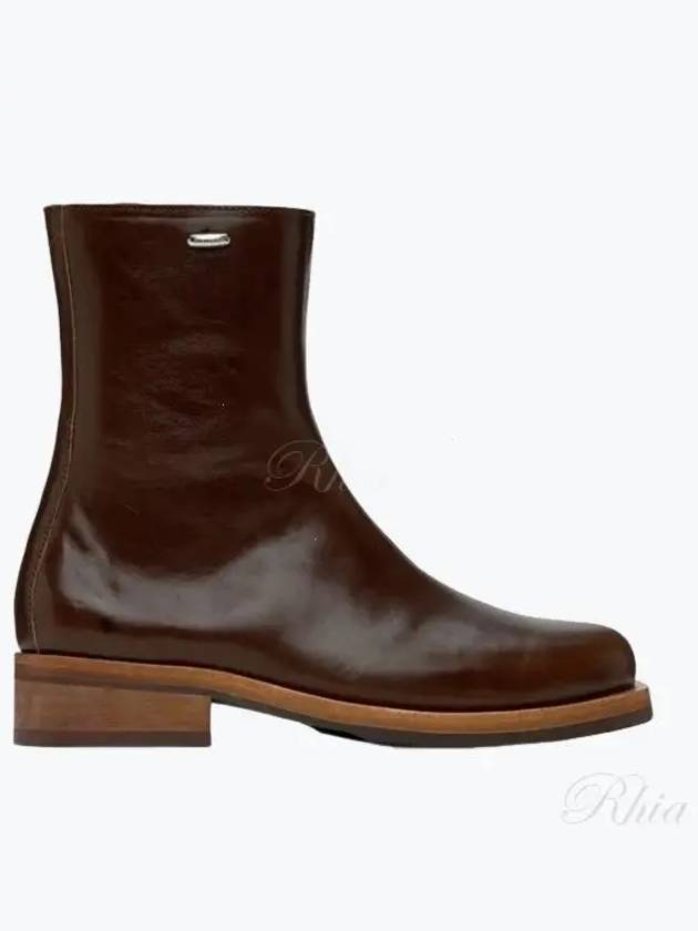 Camion Woodstock Leather Ankle Boots Brown - OUR LEGACY - BALAAN 2