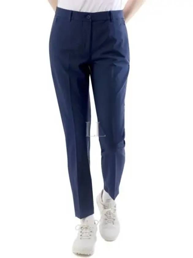 Pia Mid-Waist Pants Navy - J.LINDEBERG - BALAAN 2