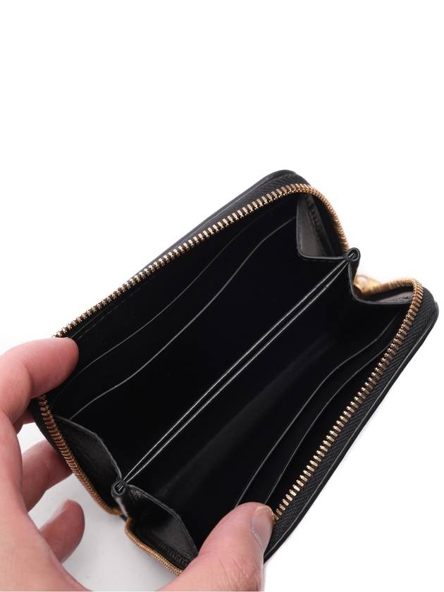 Intrecciato Zipped Coin Wallet Black - BOTTEGA VENETA - BALAAN 7