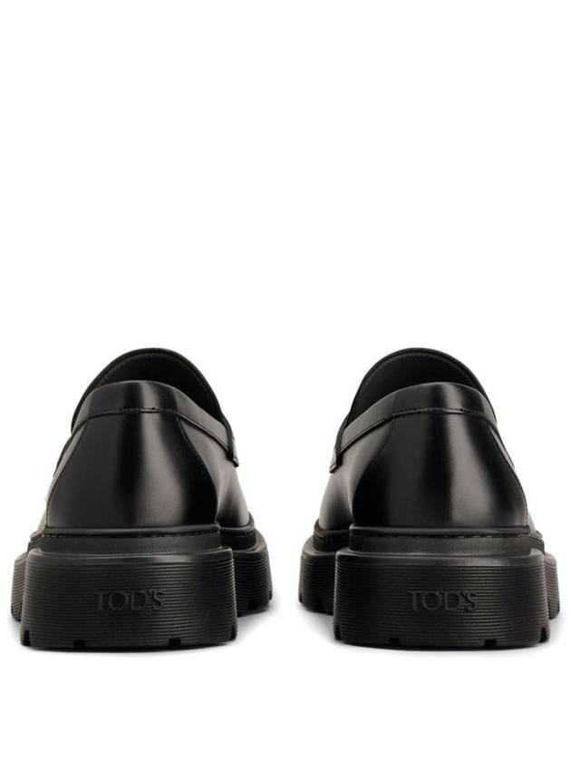 Calfskin Leather Loafer Black - TOD'S - BALAAN 4