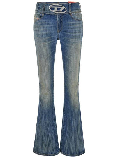 Denim Straight Pants A143010CBCX 01 Blue - DIESEL - BALAAN 2