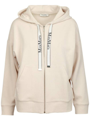 JOYCE JERSEY HOODIE ZIP UP - S MAX MARA - BALAAN 1