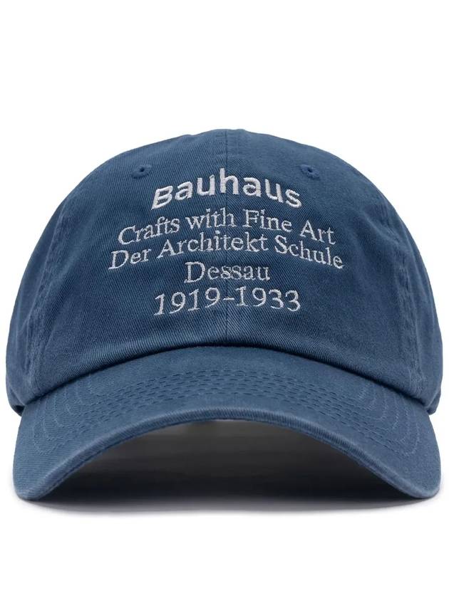 BAUHAUS WASHED BALL CAP ISLAND BLUE - POLYGRAM - BALAAN 3