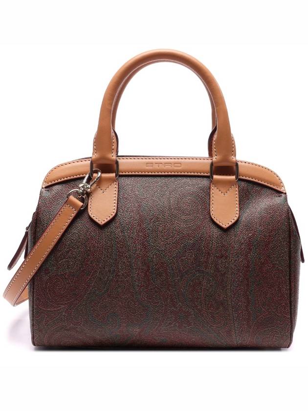 Paisley Small Tote Bag Brown - ETRO - BALAAN 2