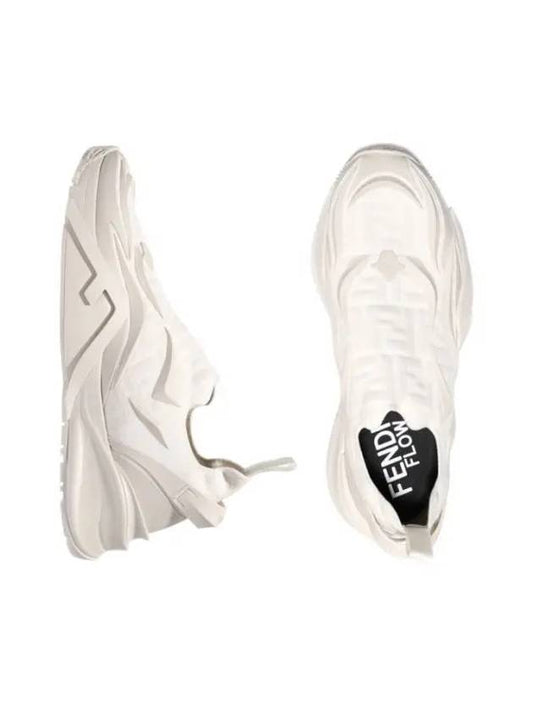 Flow Slip-On Sneakers White - FENDI - BALAAN 2