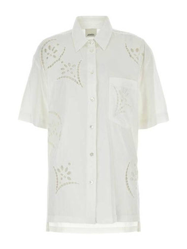 Shirt CH0067FCB2G06I 20WH White - ISABEL MARANT - BALAAN 1