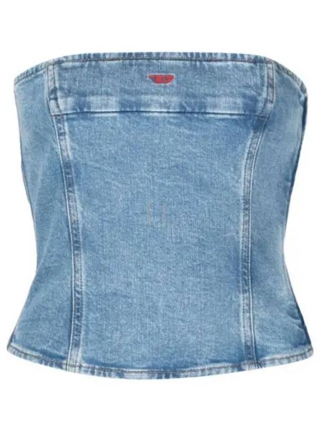 De-Ville Denim Sleeveless Light Blue - DIESEL - BALAAN 2