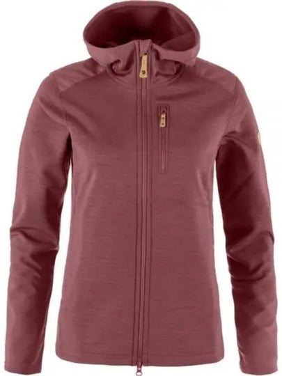 Women's Keb Fleece Hoodie Mesa Purple - FJALL RAVEN - BALAAN 2