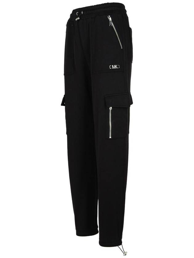 Michael Kors Black Cotton Trousers - MICHAEL KORS - BALAAN 2