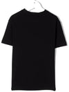 Kids Star Logo T Shirt Black 8Q8RD1 Z0168 930 - STELLA MCCARTNEY - BALAAN 3