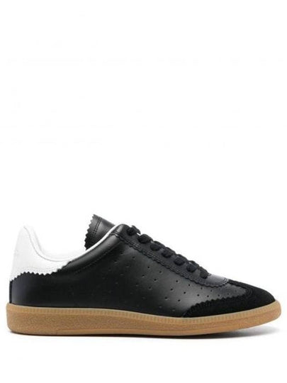 Bryce Logo Tab Low Top Sneakers Black - ISABEL MARANT - BALAAN 2