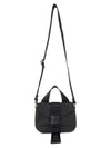 Women's Recycled Tech Mini Cross Bag Black - GANNI - BALAAN 8