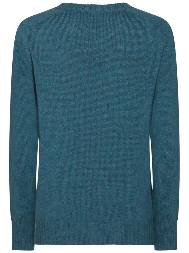 Malo Light Blue Wool Knitwear - MALO - BALAAN 1