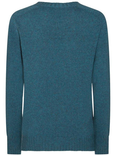 Malo Light Blue Wool Knitwear - MALO - BALAAN 1