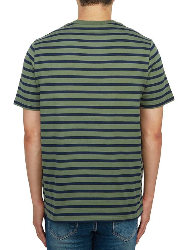 Emilien Short Sleeve T-Shirt Green - A.P.C. - BALAAN 4