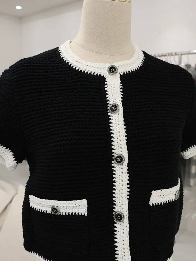 22S short sleeve cardigan 36 P72785 K10453 NA934 - CHANEL - BALAAN 2