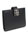 4G Metal Logo Small Half Wallet Black - GIVENCHY - BALAAN 2