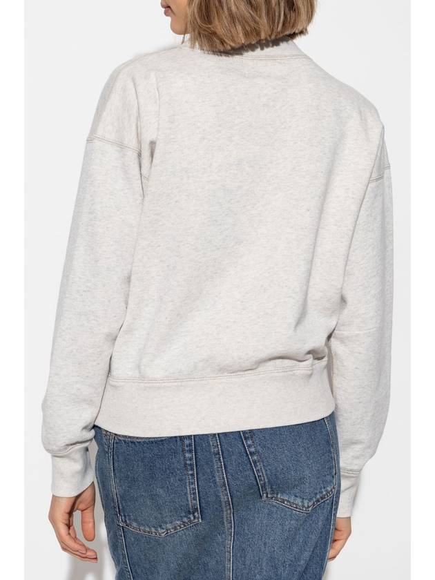 Marant Etoile Sweatshirt Moby, Women's, Cream - ISABEL MARANT ETOILE - BALAAN 4