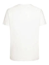 Embroidered logo short sleeve t shirt white - MONCLER - BALAAN 3