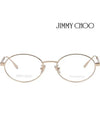 Glasses frame JC234F 2F7 metal frame Asian fit gold - JIMMY CHOO - BALAAN 3