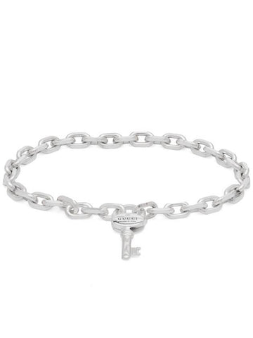 Trademark Chain Keys Bracelet Silver - GUCCI - BALAAN 1