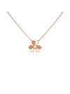 Freeball Diamond Pendant Small Necklace Rose Gold - VANCLEEFARPELS - BALAAN 1