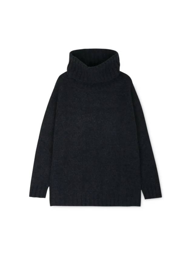 Women's Raveno Knit Turtleneck Black - MAX MARA - BALAAN 2