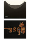 Cat Logo Crew Neck Sweatshirt Black - MSGM - BALAAN 6