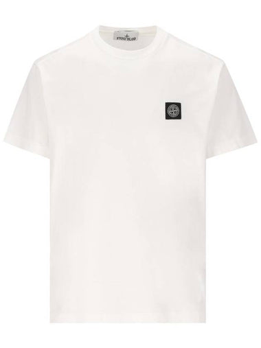 Stone Island T-shirts and Polos White - STONE ISLAND - BALAAN 1