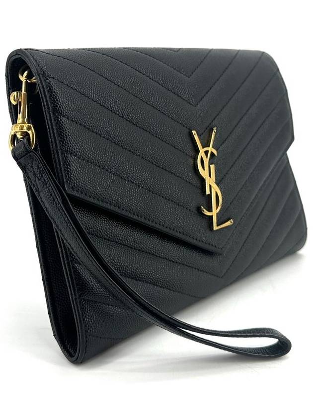 Envelope Strap Clutch 617662 - SAINT LAURENT - BALAAN 3